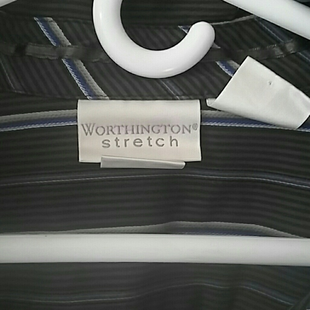 4/20 Worthington button down blouse - Picture 2 of 2